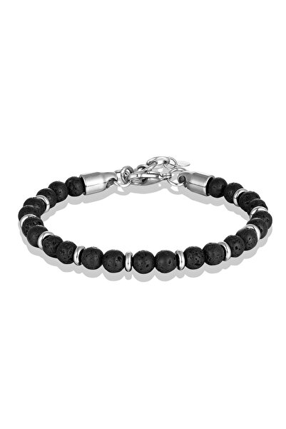 choice2 19cm Lava rock stone 6mm Tiger Eye Beads Strand Bracelets Men Women C...