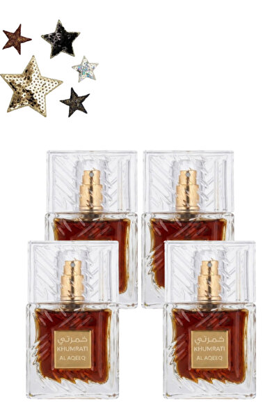Al aqeeq 4 قطع عطر خمرة 100 مل
