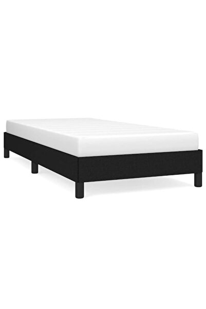 vidaxl bed frame, without mattress, black fabric 90x200 cm 16.5 kg 346690