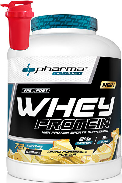 Pharma Nutrition Whey Protein 2196 gr 72 Servis Limonlu Cheescake Aromalı 24 ...