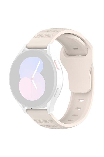 Techsuit Curea pentru Garmin Venu 2, Brățară de ceas 22mm (W050), bej - bej