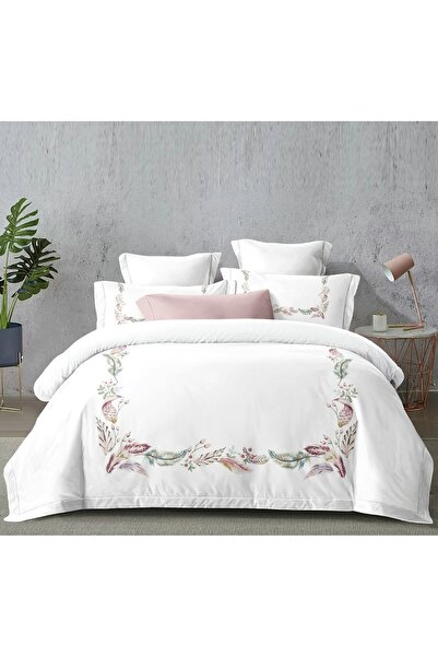 CHIRASO bedding set, Cotton, 4 pieces, Stretchy sheet 180x200cm, Duvet cover ...
