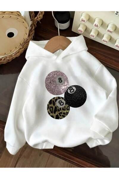 EFFRENATU Oversized Hooded Sweatshirt - Face and All-Over Print, Comfortable ...