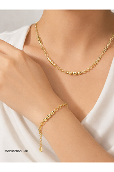 XUPING JEWELRY Melekcehobi Takı - Orijinal Xuping XP Damgalı 14K Altın Kaplam...