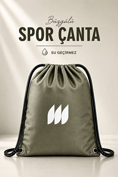 PUFAZZO Drawstring Backpack - Water-Resistant Sports Bag, Unisex Gym Bag with...