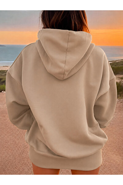 New Shine Solid Color Cotton Women's Sweatshirt