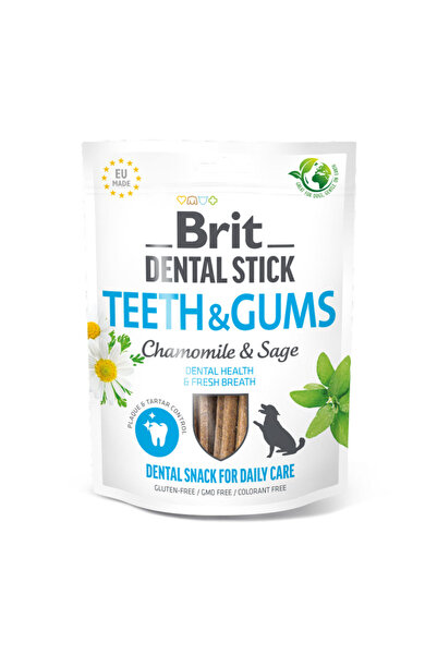Brit Stick dentar pentru dinți și gingii cu mușețel și salvie