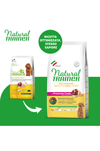 Natural Trainer HRANA PENTRU CÂINI MICI ȘI PENTRU CÂINI JUCĂRIE ADULT CU AROM...