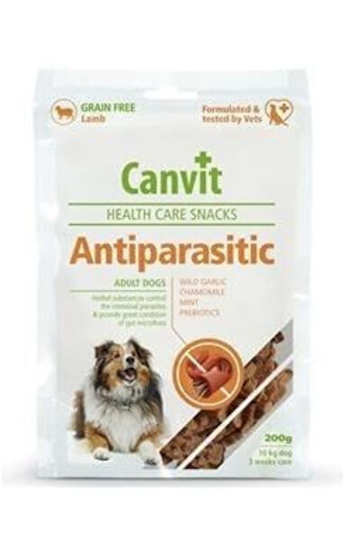 Canvit RECOMPENSA CAINE DOG SNACK ANTIPARASITIC 200G