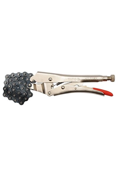 yato Cleste cu lant pentru tevi YT-2469, cu lant, autoblocant, 500 mm