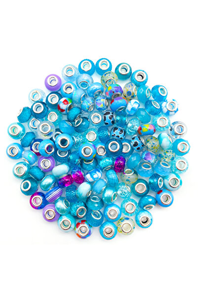 Choice 15542-50pcs Random Mixing 20/50Pcs of 10 Colorful Acrylic Macroporous ...