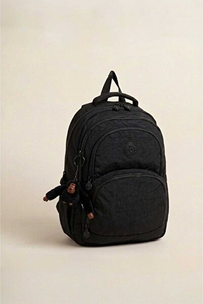 BARAK SHOES Waterproof Crinkle Fabric Multi-Compartment School Backpack