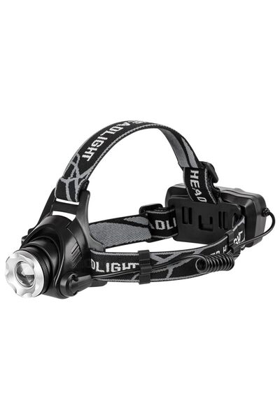 Rebel Lanterna de cap, 10 W, 300 lm, Aluminiu / ABS, Acumulator 1.5 Ah, dista...