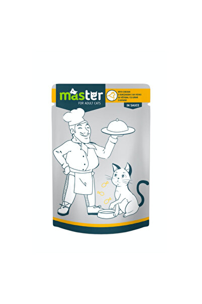 Master PLIC PISICA ADULT CAT GAINA IN SOS 80GR