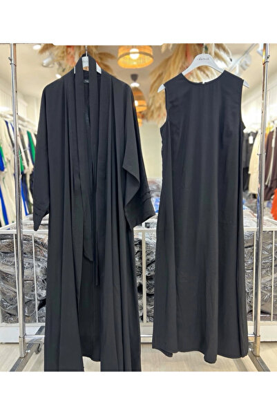 HÜLYA TÜRK BUTİK İkili Abaya takım
