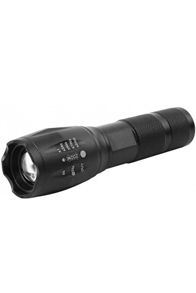 Strend Pro Lanterna cu acumulator Flashlight FL001, 150 lm, Aluminiu, 2200mAh...