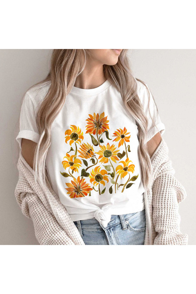 Orielle Tricou Floare Soarească
