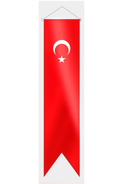 Elit Print Shop KIRLANGIÇ, SATEN TÜRK BAYRAĞI 100X400 CM