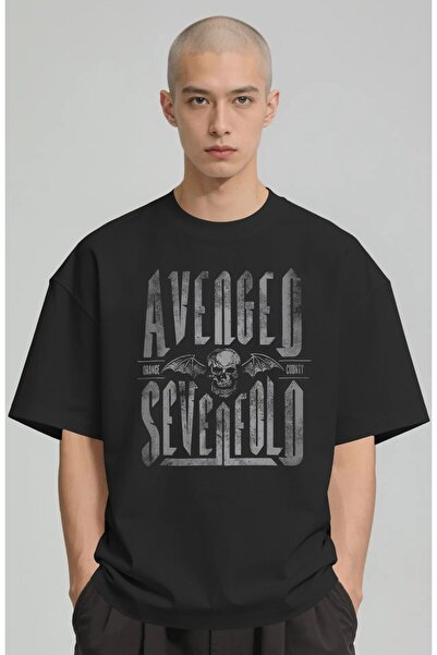 SEVBANO Avenged Sevenfold Rock Metal Music Band Printed Unisex Oversize Premi...