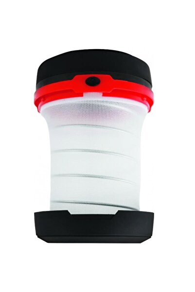 Strend Pro Lanterna si lampa Camping, pliabila, 3xAA, rosu, 8.5x5 / 13 cm
