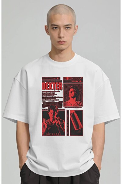 SEVBANO Dexter Series Printed Unisex Oversize Premium T-Shirt