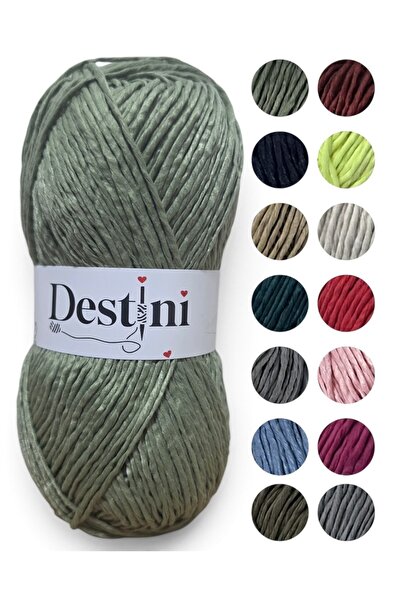 destini Soft Polyester Raffia - Ideal for Crafting, Crocheting, and Hand Knit...