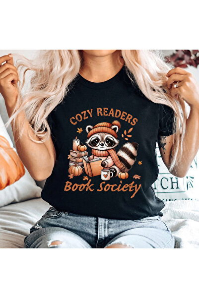 Orielle Μαύρο Τρίκοκο Άνετα Βιβλιοφιλικά " (Black Tricou Cozy Readers) - This...