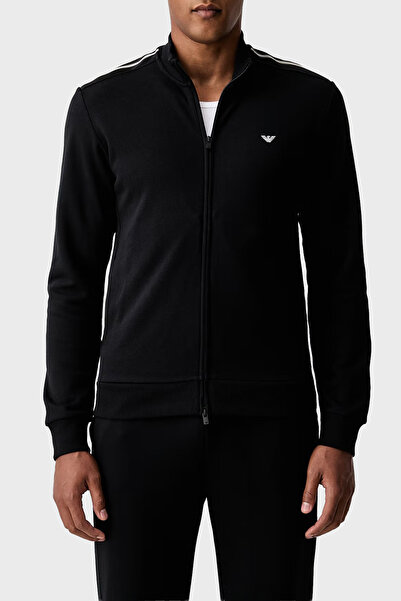 Emporio Armani Logolu Regular Fit Dik Yaka Eşofman Takımı Erkek EŞOFMAN TAKIM...