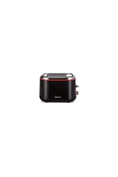 Daewoo Prajitor de paine cu 7 niveluri de rumenire, 2 felii, 900 W, Negru