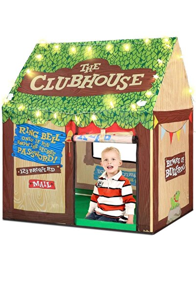MIXDE Kids Play Tent Playhouses with Lights and Storage Bag Boys Girls Indoor...