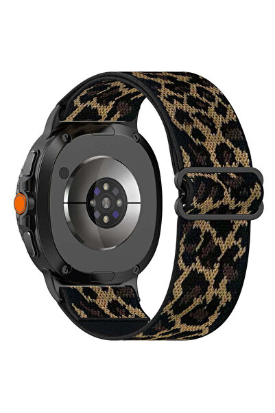 Techsuit Strap for Samsung Galaxy Watch8 40mm, Watchband (W080), brown - brown