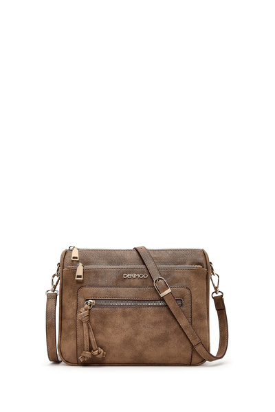 Derimod Women's Mink Crossbody Bag Ab520003Sv