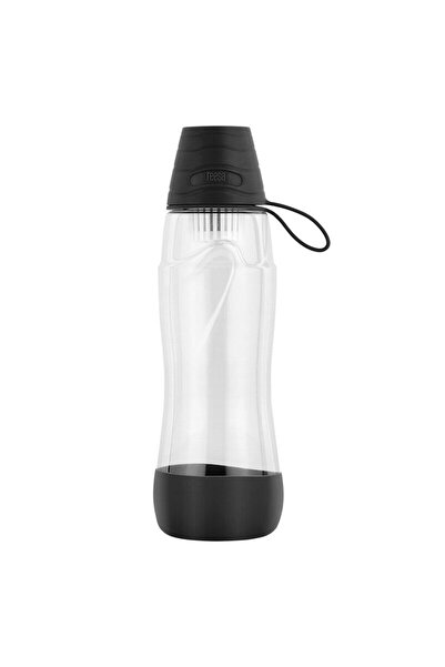 Teesa Sticla filtranta cu filtru carbon activ, 550 ml, Negru