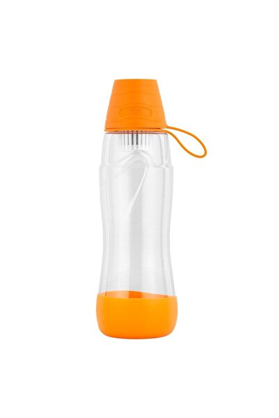 Teesa Sticla filtranta cu filtru carbon activ, 550 ml, Portocaliu