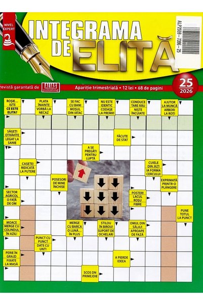 ALIAS PUBLISHING Integrama de elita Nr.25 2026