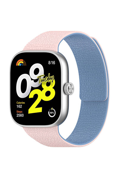 Techsuit Strap for Xiaomi Redmi Watch 4, Watchband (W016), pink - pink