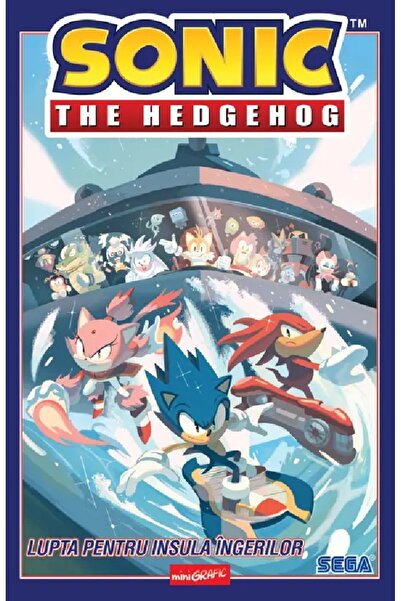 Grupul Editorial Art Sonic The Hedgehog Vol.3: Lupta pentru Insula Ingerilor ...