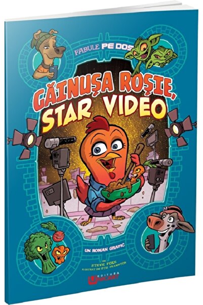 unicart Gainusa Rosie, star video. Fabule pe dos (benzi desenate) - Steve Foxe