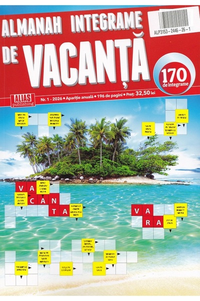ALIAS PUBLISHING Almanah integrame de vacanta Nr.1 2026