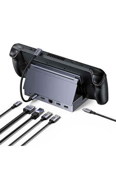 Ugreen USB Hub Docking station 6in1 (75126), with Foldable Stand, USB-C to HD...