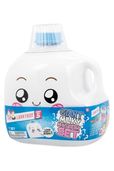 Bonkers Toys Set surpriză LankyBox Giant Milky Mystery Set, 9 surprize + reci...