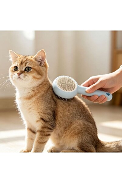 idei Pet hair removal brush 19.3×8.3×4 cm, with black bristles, cat and dog g...