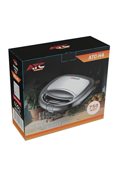 ATC Τοστιέρα για 2 Τοστ 750W