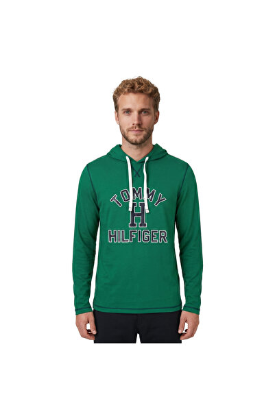 Tommy Hilfiger 09T4266-325 Erkek Sweatshirt Yeşil