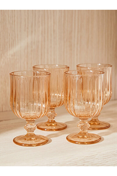 LC Waikiki I Footed Glass Water Cup Set of 4 180 ml from Freezen Store
