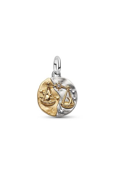 Pandora Terazi Burcu Madalyon Charm