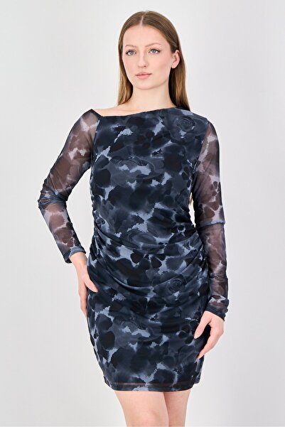 Don't Call Me Jennyfer Women Floral Print Bodycon Dress, Multicolor