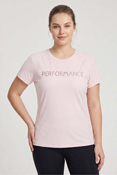 Anta Women Sportswear Fit Short Training T-shirt, Rose