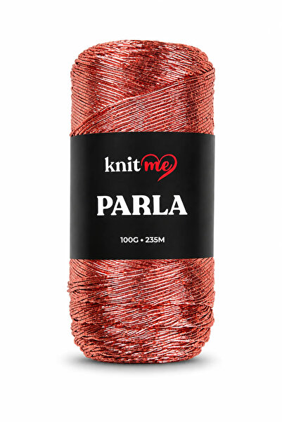 knitme خيط حياكة نحاسي لامع من بارلا، خيط حياكة للحقائب، خيط سوبلا، 100 جرام،...