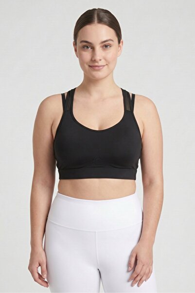 Anta Women Lightly Padded Training Sports Bra, Black